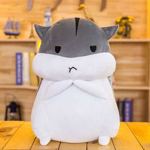 极速Manufacturer direct selling cute fat hamster doll down c