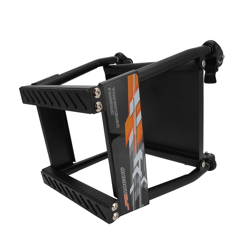 越野摩托车可拆卸维修凳带轮子可移动保养修车工具停车架驻车架