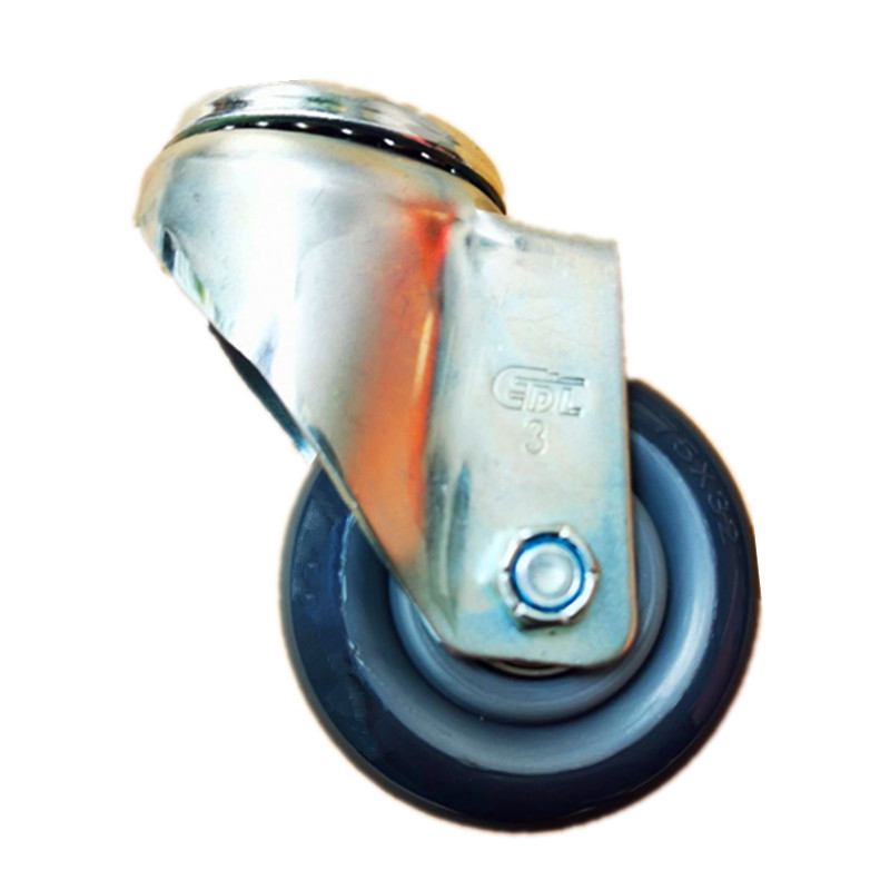 T3E洗地机配件万向轮定向轮行走轮洗地车方向小轮子胶条管子刷盘