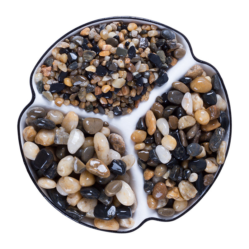 推荐天然鹅卵石小石头豆石s家装地暖回填专用沼泽过滤材料8mm 50