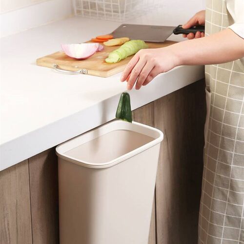 好货Kitchen cabinet door hanging large trash can Household d