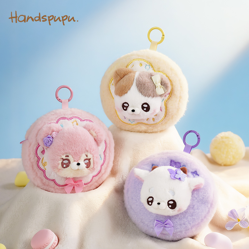 ABFUN毛绒handspupu零钱包挂件