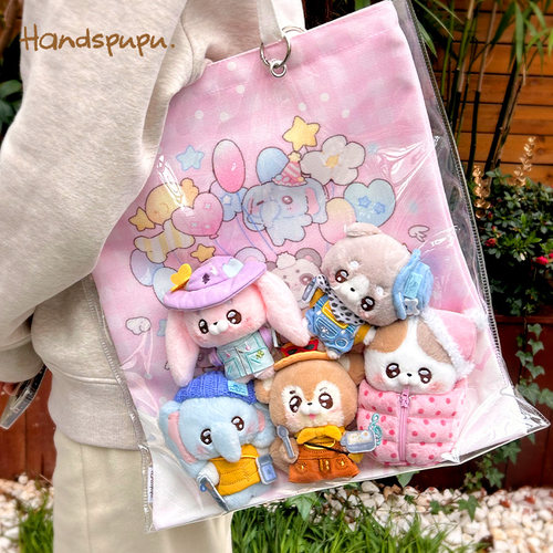 ABFUN玩偶手提袋帆布包