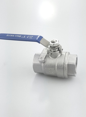 304不锈钢两片式球阀二片式中型球阀内螺纹丝扣内牙口Q11F-16P4分
