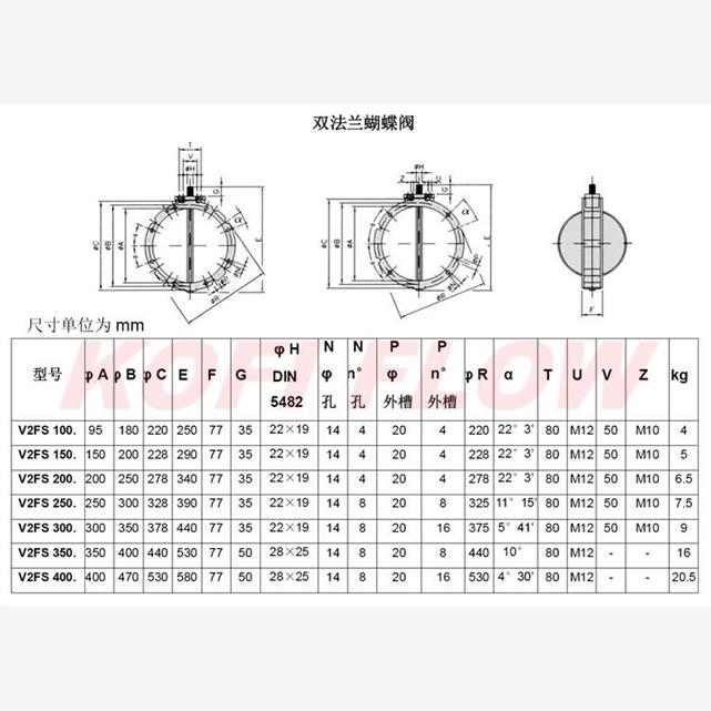 气动粉尘蝶阀粉体水泥专