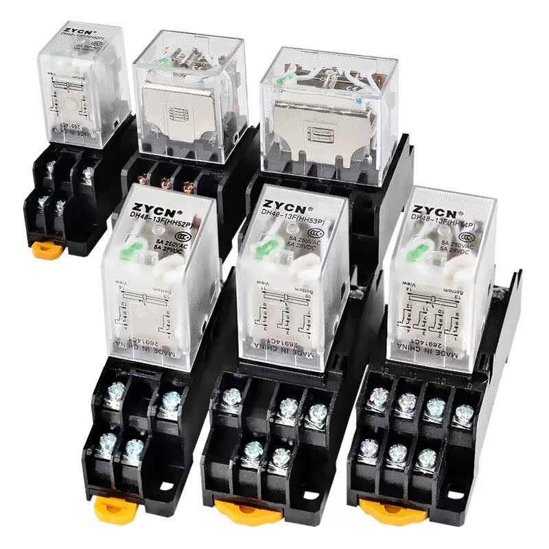 小型电磁中间继电器220v