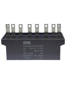 厂家CDL500uF/600VDC-Link直流支撑储能滤波矿山机械电容器