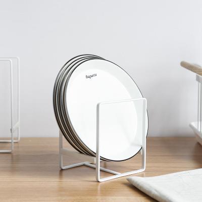 直销新款亚马逊日式厨房碗碟架 碗碟沥水架 餐盘餐具整理收纳架盘