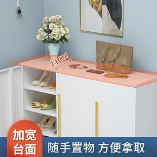 直销新款 鞋 柜家用门口收纳简易一体大容量储物置物架门外楼道新款