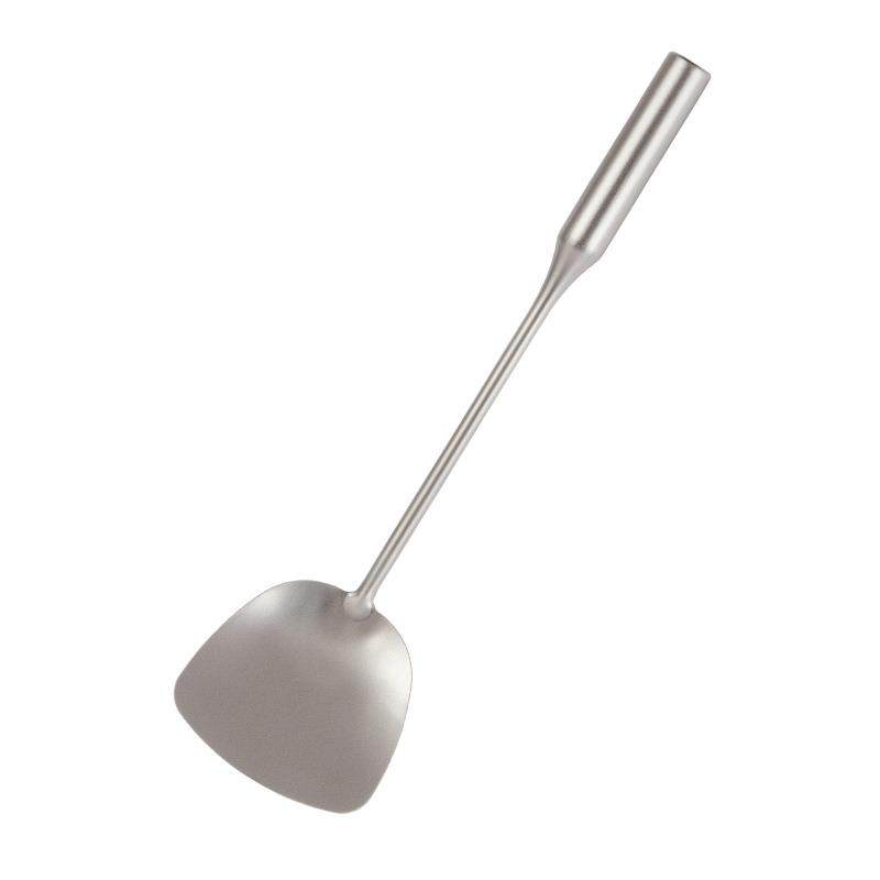 新款直销直供纯钛锅铲家用厨房单个炒菜铲子木柄厨师专用大号炒菜,厨房/烹饪用具,锅铲,淘宝优惠券,粉丝福利购,淘宝优惠卷