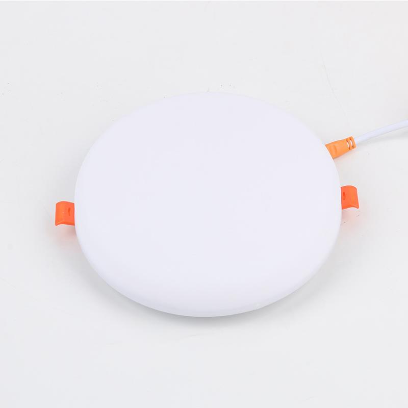 直销新款超薄筒灯嵌入式天花灯自由开孔无边框暗装面板灯客厅家用