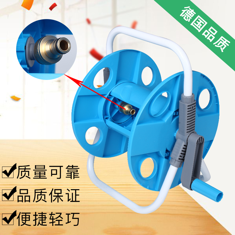 洗车水管收纳推车水枪收纳层架绕管器盘水管架缠绕卷线器花园浇花