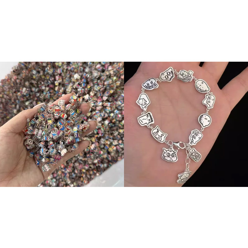 Crayon Shin-chan 1CM Acrylics: Spark Your DIY Quicksand Crafts! - Main product image from Taobao