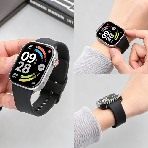 适用于小米红米Watch6表带Redmi手表6同款硅胶腕带智能Watch6Active运动6Lite液态硅胶6活力版替换带男女配件