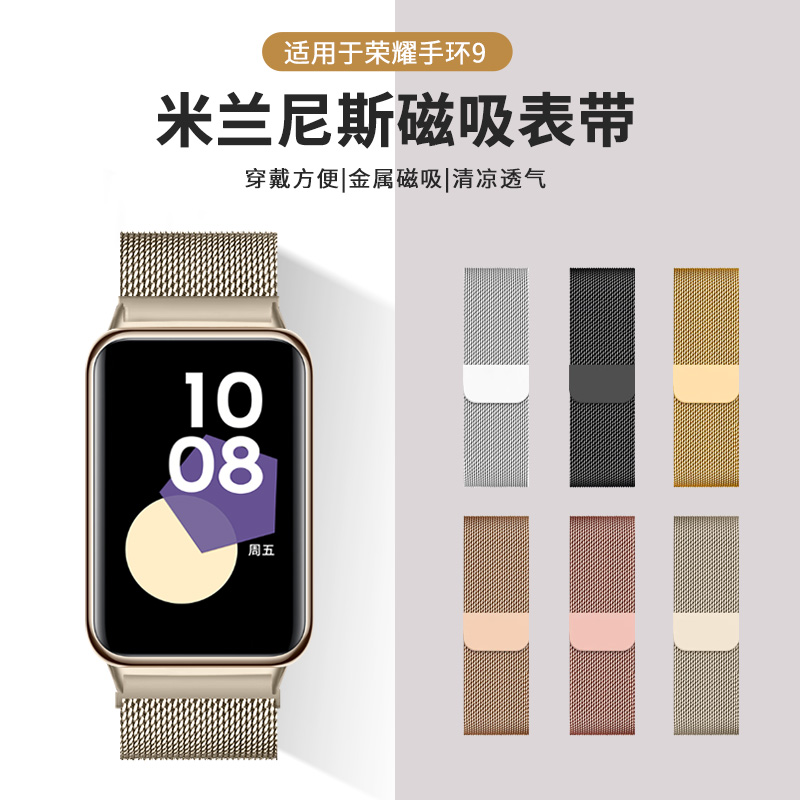 斐科适用于荣耀手环米兰尼斯表带