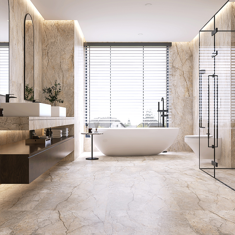 法式柔光600x1200大理石瓷砖化妆室厨房浴室壁砖客厅阳台卧室地砖