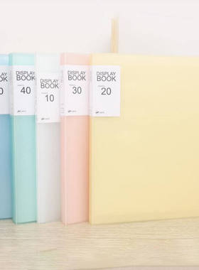 PC A Display Book Page Transparent Insert Folder Documen