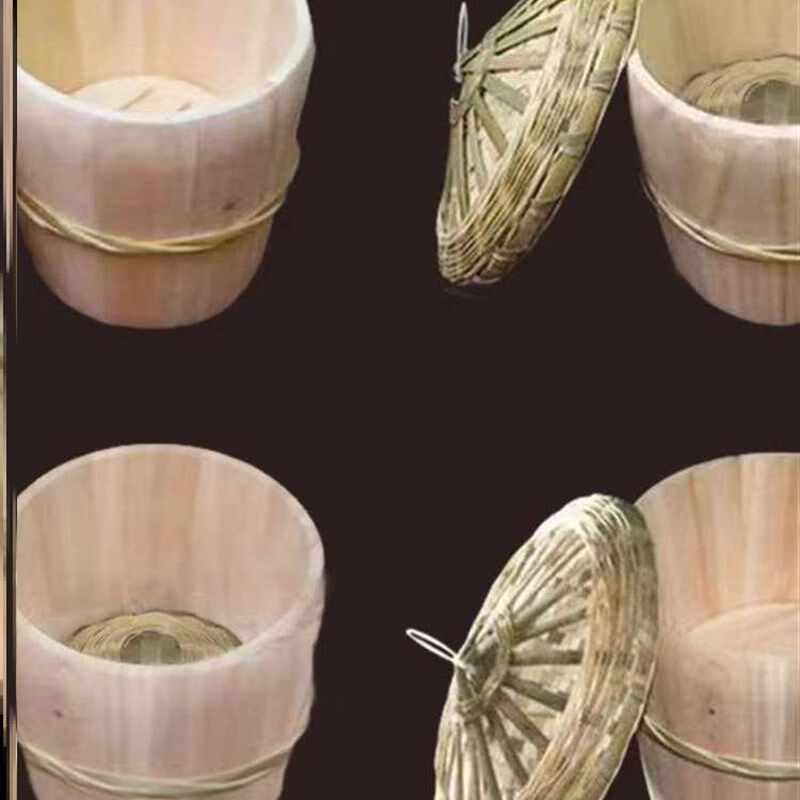 老式木蒸子饭蒸子蒸蒸饭神器甑子阵子贵州家用商用蒸饭木桶