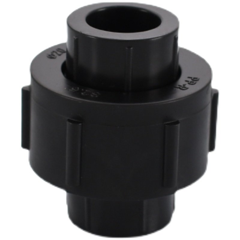 ppr20 25 32全塑活接头PE40 50 63 75 90加厚热熔管件直接配件