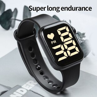 Electron Swimming Loe ouch 新品 Square Fashion Watch Simple