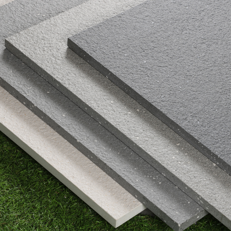 户外防滑超厚园林地铺石砖通体仿古砖超厚20mm石英砖别墅车库地砖