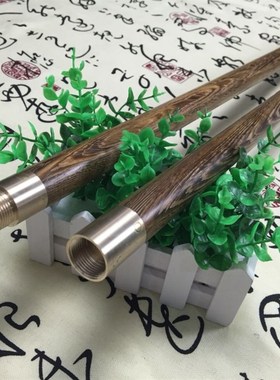 Wenge Hardwood Wushu Sticks Shaolin Sticks 2-section Qigong