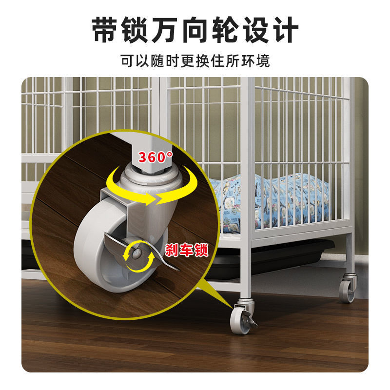 兔子笼子狗笼子小型犬家用室内带厕所分离犬泰迪博美柯基金毛猫厂