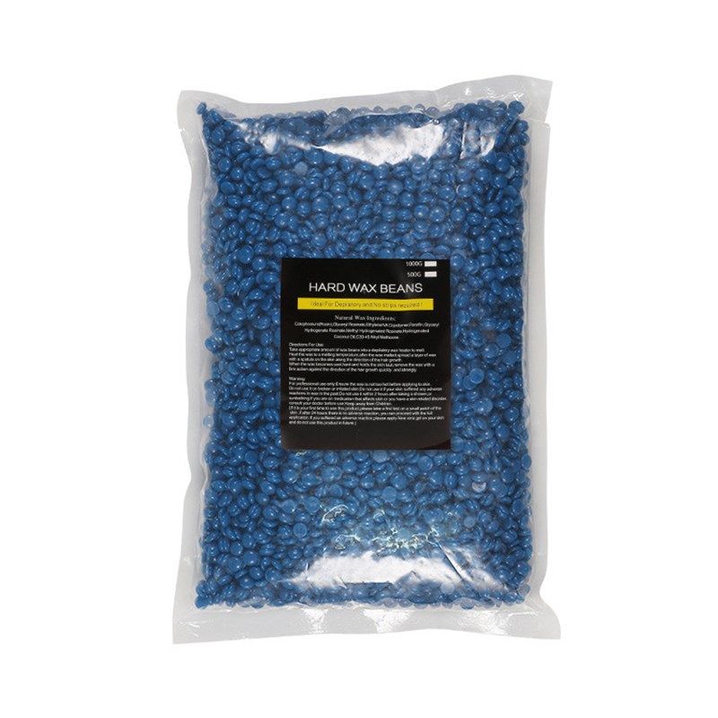 1kg Hot Film Hard Wax Beans Pellet Body Hair Removal蜡豆Bean