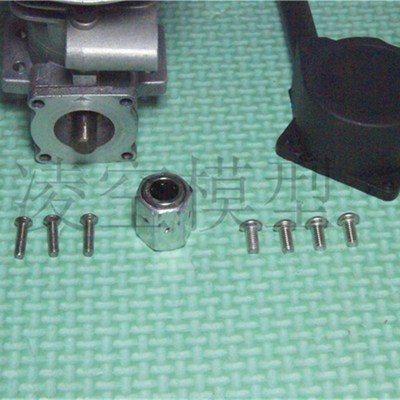 DIY小日本15级甲醇发动机改装手拉盘启动器板六角单项轴承配件