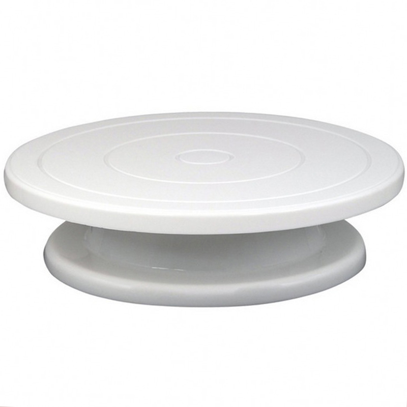 28cm Pastry Turntable Plastic Cake Rotating Table Anti-skid