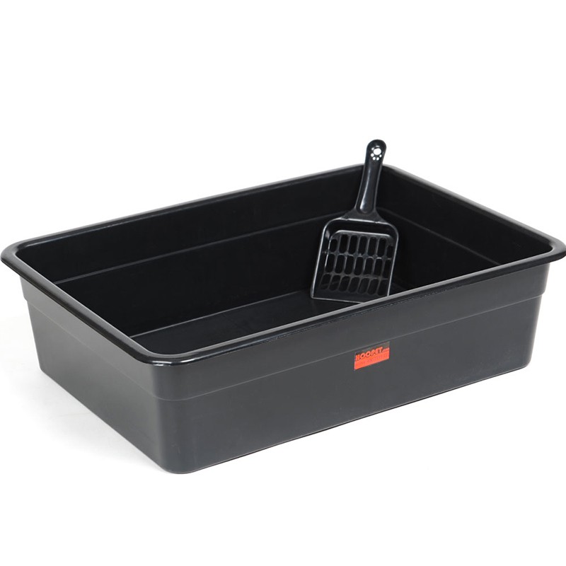 猫砂盆大号超大号全开放式幼猫半封闭大型顶出式长方形猫咪猫厕所