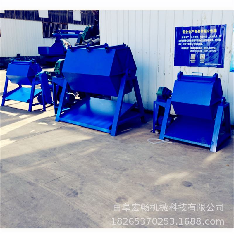 厂销汽车配件六角滚筒翻新机 石料倒角批研磨抛光机 滚筒打磨除品