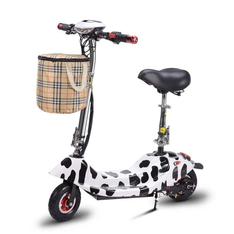 电动滑板车成人代步两轮折叠锂电可携式减震滑板车亲子迷你可携式