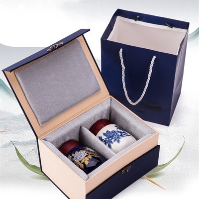 蜂蜜礼品盒包装盒空盒陶瓷蜂蜜瓶密封罐送长辈蜂蜜包装礼盒送礼