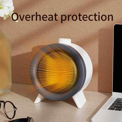 新款直销迷你暖风机桌面小型PTC取暖器 家用速热省电办公室电暖器