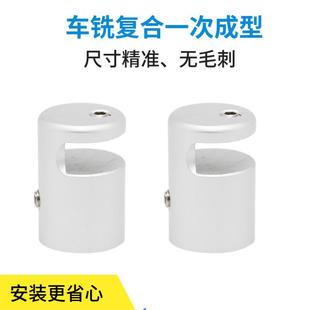 新款直销铝合金侧夹广告钉家具画面固定器螺丝玻璃装饰螺钉板材免