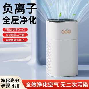 usb家用空气净化器过滤甲醛去烟尘负离子桌面空气净化器 新款