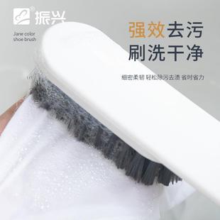 新款 直销简约长柄鞋 刷家用软毛刷简色洗衣刷子不伤鞋 家用清洁洗鞋