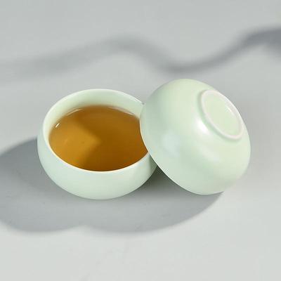 新款直销定窑亚光功夫茶杯单个小号茶碗茶盏品茗杯陶瓷禅定杯中式