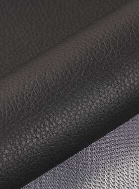 新款直销奔驰纹荔枝纹DE90人造革pvc汽车皮革网眼布坐垫面料豪帝