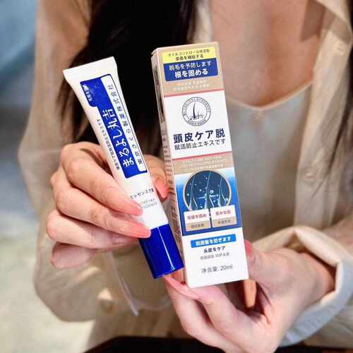 新款直销丸吉LFLF头皮护理防脱精华液滚珠款温和头发护理精华跨境