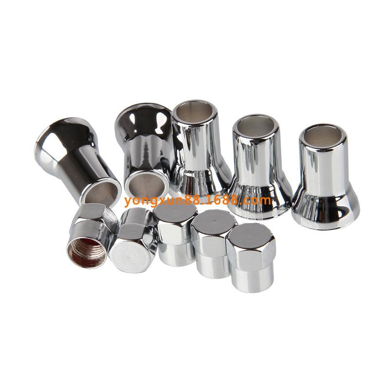 直销新款供应汽车轮胎卡口式气门嘴 TR413AC 喇叭套全套轮胎嘴直