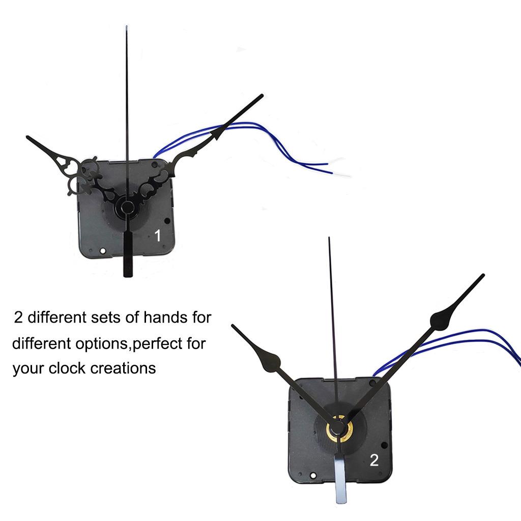 新款直销跨境12888石英钟机芯创意整点报时钟表机芯金属指针时钟