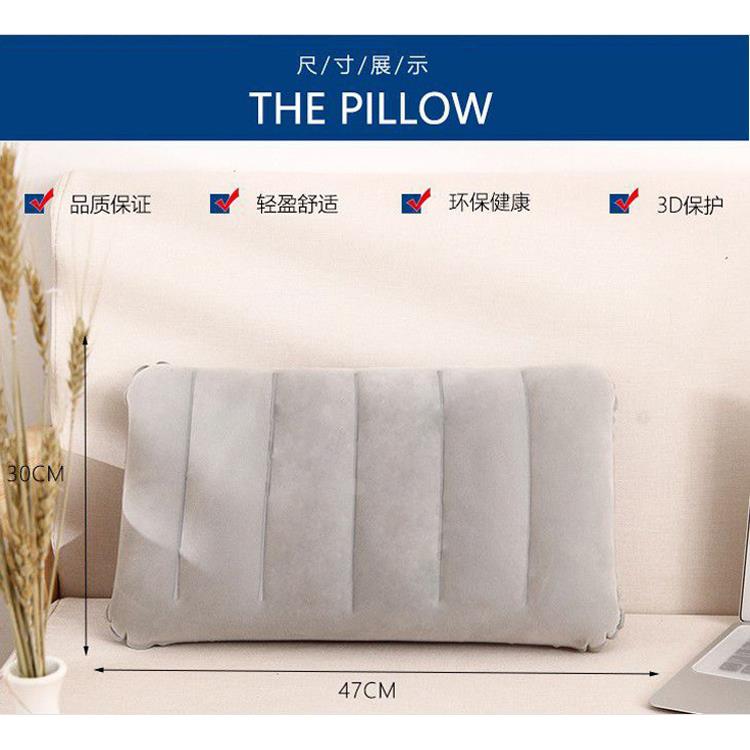 新款直销充气枕头户外露营睡枕办公室午休趴趴枕腰枕便携带旅行方