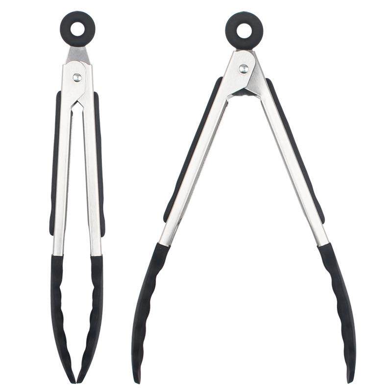 直销新款7寸硅胶食物夹烧烤夹小号食品夹牛扒夹面包夹蛋糕夹果蔬,厨房/烹饪用具,烧烤夹/叉/铲/针,淘宝优惠券,粉丝福利购,淘宝优惠卷