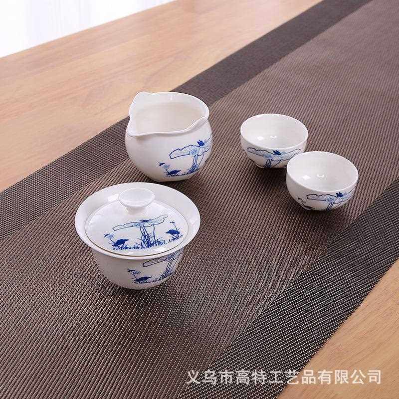 直销新款欧式茶席茶垫桌旗防水茶垫子茶桌布茶旗中式茶盘垫餐桌垫,餐饮具,整套茶具,淘宝优惠券,粉丝福利购,淘宝优惠卷