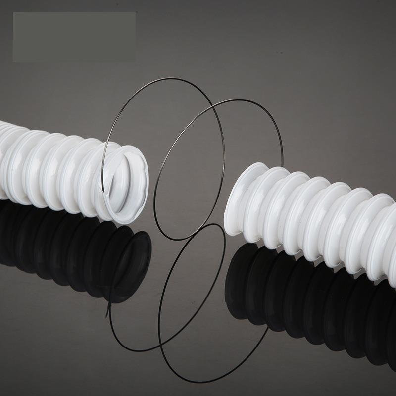 新款直销下水管防臭软管套装面盆洗手盆洗脸盆下水钢丝排水管防反