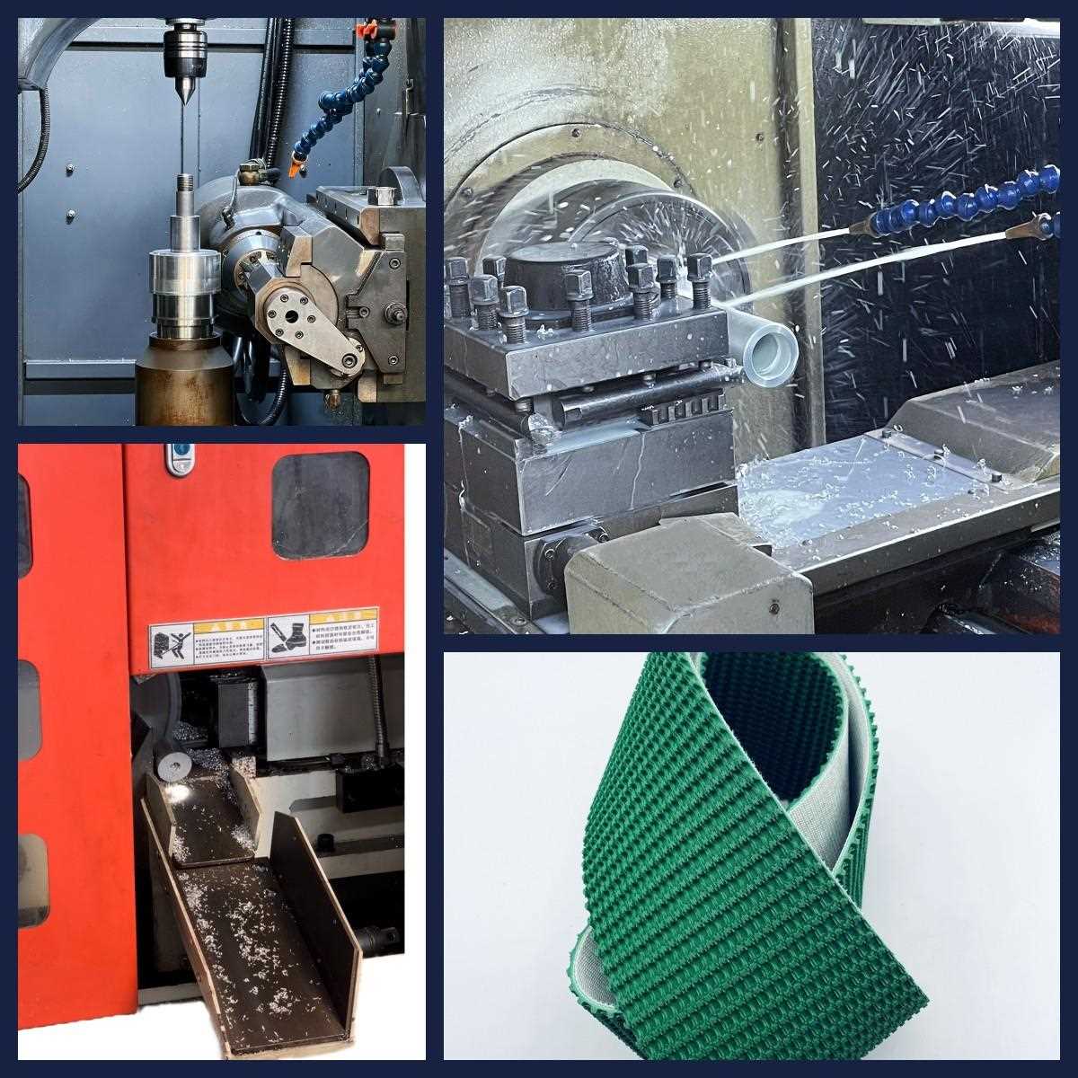 新款直销销售耐热防滑草花纹环形输送带PVC传送带厚度4-6MM厚度提