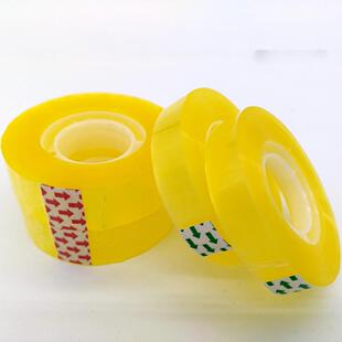 偏厚黄色封 新款 直销透明文具胶带宽11mm 17mm 2米长学习办公包装