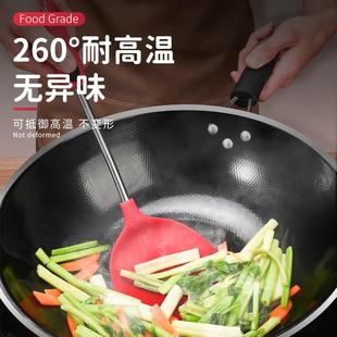 直销硅胶锅铲炒菜铲子厨具家用耐高温不粘锅食品级汤礼品 新款